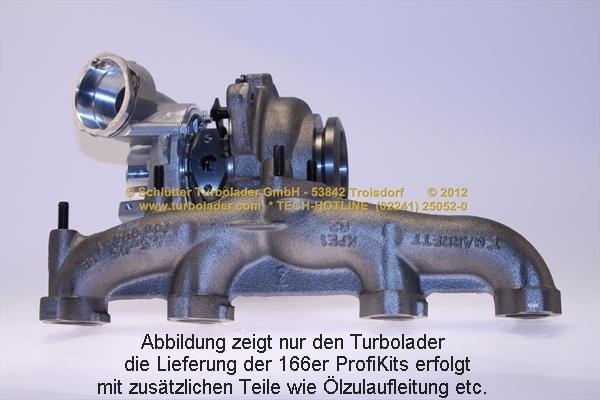 Schlütter Turbolader 166-02590EOL - Компресор, наддув autozip.com.ua