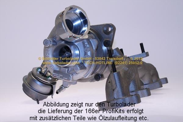 Schlütter Turbolader 166-02590EOL - Компресор, наддув autozip.com.ua