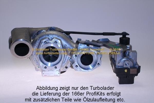 Schlütter Turbolader 166-02520 - Компресор, наддув autozip.com.ua