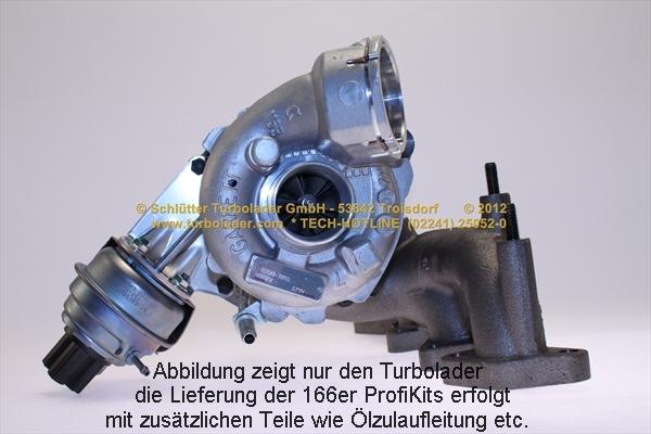 Schlütter Turbolader 166-02670 - Компресор, наддув autozip.com.ua