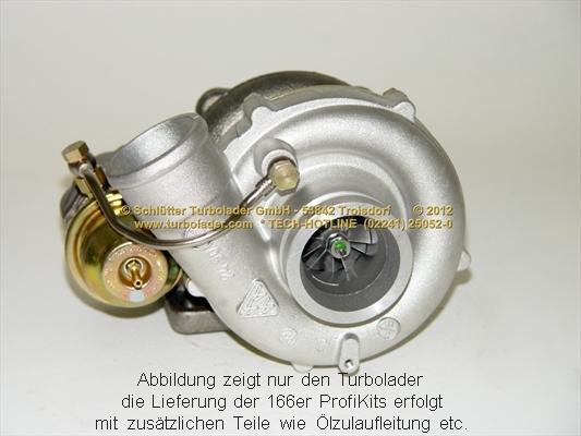 Schlütter Turbolader 166-02190 - Компресор, наддув autozip.com.ua