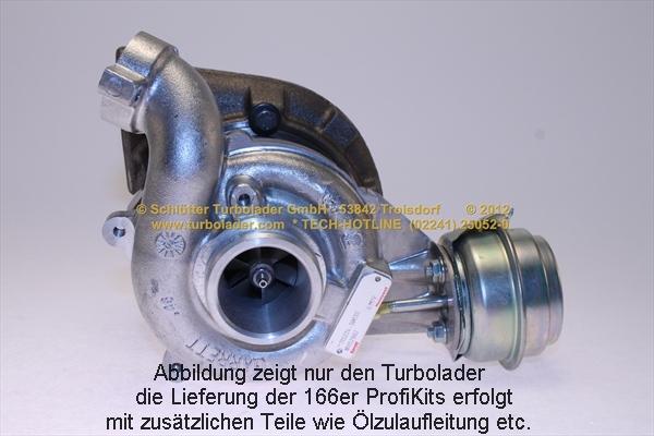 Schlütter Turbolader 166-02300 - Компресор, наддув autozip.com.ua
