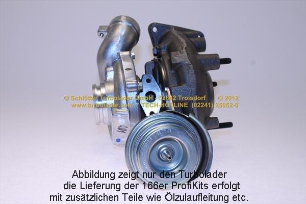 Schlütter Turbolader 166-02300 - Компресор, наддув autozip.com.ua