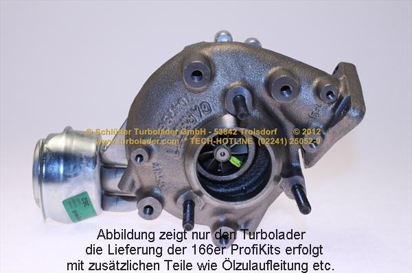 Schlütter Turbolader 166-02310 - Компресор, наддув autozip.com.ua
