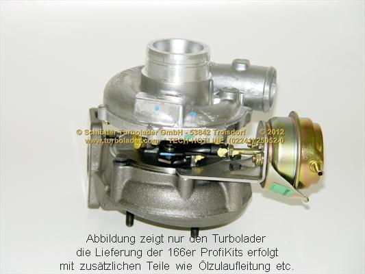 Schlütter Turbolader 166-02320 - Компресор, наддув autozip.com.ua