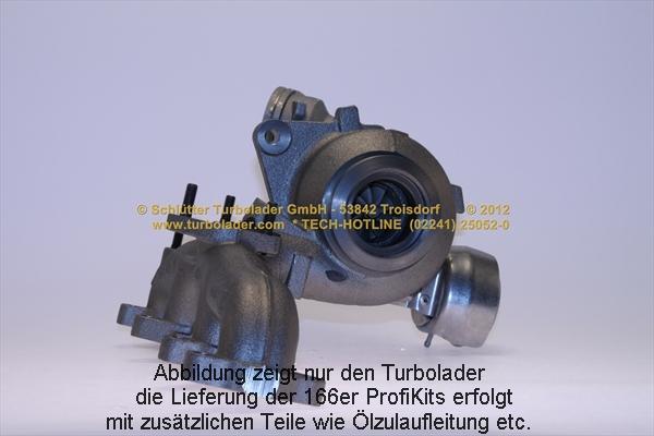 Schlütter Turbolader 166-02781EOL - Компресор, наддув autozip.com.ua