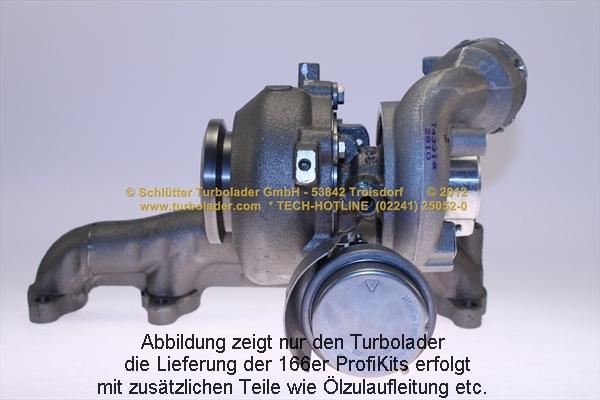 Schlütter Turbolader 166-02790EOL - Компресор, наддув autozip.com.ua