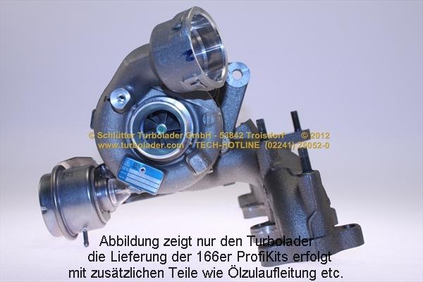 Schlütter Turbolader 166-02790EOL - Компресор, наддув autozip.com.ua