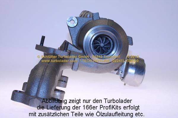 Schlütter Turbolader 166-02790EOL - Компресор, наддув autozip.com.ua