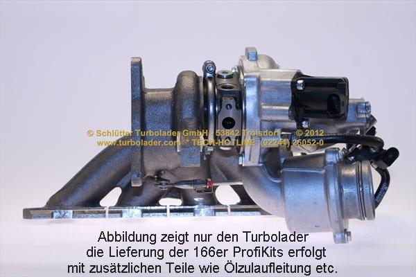 Schlütter Turbolader 166-09020EOL - Компресор, наддув autozip.com.ua