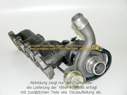 Schlütter Turbolader 166-07010 - Компресор, наддув autozip.com.ua