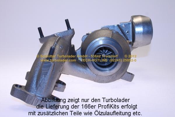 Schlütter Turbolader 166-07030 - Компресор, наддув autozip.com.ua