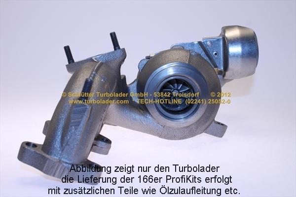 Schlütter Turbolader 166-07030EOL - Компресор, наддув autozip.com.ua