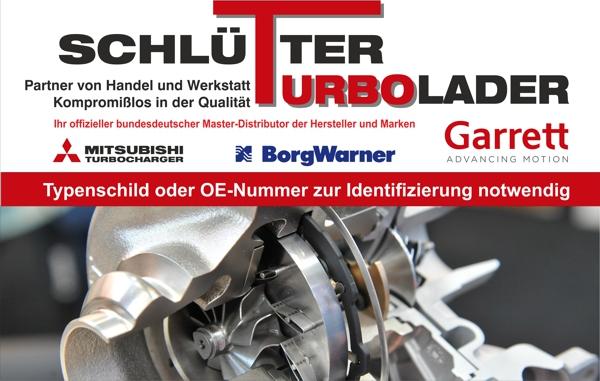 Schlütter Turbolader Siehe Typenschild Turb - Компресор, наддув autozip.com.ua