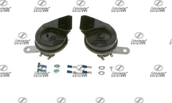 SCHNIEDER AUTOTECH BZS17.00187 - Звуковий сигнал autozip.com.ua