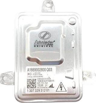 SCHNIEDER AUTOTECH BZS88.00329 - Пристрій управління, освітлення autozip.com.ua
