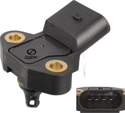 SCHNIEDER AUTOTECH BZT88.00005 - Датчик, тиск наддуву autozip.com.ua