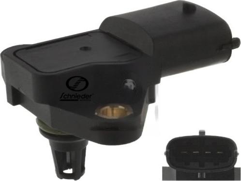 SCHNIEDER AUTOTECH MNT88.00046 - Датчик, тиск наддуву autozip.com.ua