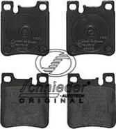 SCHNIEDER AUTOTECH SBP007-581 - Гальмівні колодки, дискові гальма autozip.com.ua