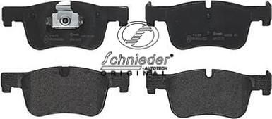 SCHNIEDER AUTOTECH SBP019-771 - Гальмівні колодки, дискові гальма autozip.com.ua