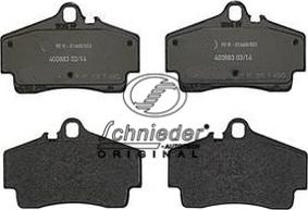 SCHNIEDER AUTOTECH SBP018-481 - Гальмівні колодки, дискові гальма autozip.com.ua