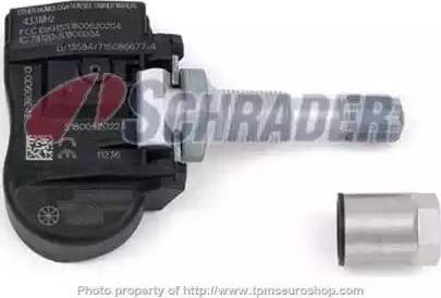 Schrader 4021 - Датчик частоти обертання колеса, контроль тиску в шинах autozip.com.ua