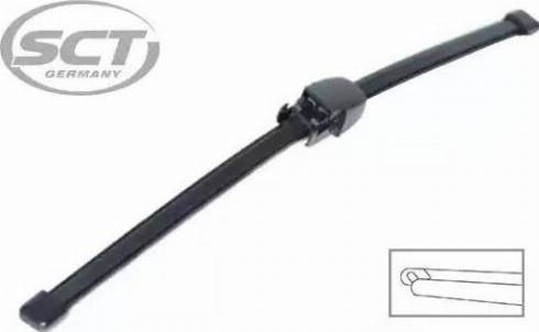 SCT-MANNOL 9487 REAR WIPER - Щітка склоочисника autozip.com.ua