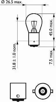 SCT-MANNOL 202075 - Лампа розжарювання, додатковий ліхтар сигналу гальмування autozip.com.ua