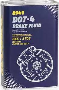 SCT-MANNOL Brake Fluid DOT-4 - Гальмівна рідина autozip.com.ua