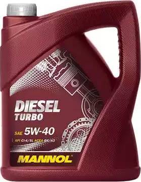 SCT-MANNOL Diesel Turbo 5W-40 - Моторне масло autozip.com.ua