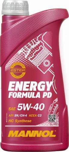 SCT-MANNOL Energy Formula PD 5W40 - Моторне масло autozip.com.ua