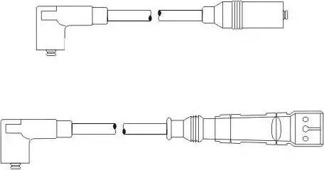 SCT-MANNOL PS 61149 - Комплект проводів запалювання autozip.com.ua