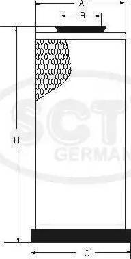 SCT-MANNOL SW 3814 - Фільтр додаткового повітря autozip.com.ua