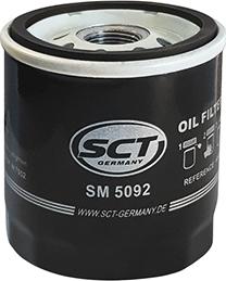 SCT-MANNOL SM 5092 - Масляний фільтр autozip.com.ua