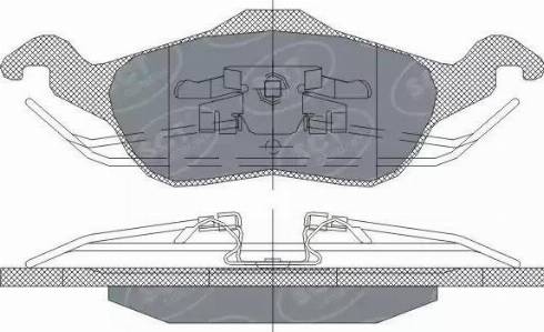 SCT-MANNOL SP 237 PR - Гальмівні колодки, дискові гальма autozip.com.ua