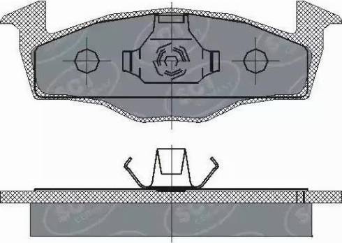 SCT-MANNOL SP 227 PR - Гальмівні колодки, дискові гальма autozip.com.ua