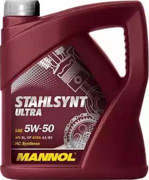 SCT-MANNOL Stahlsynt Ultra 5W-50 - Моторне масло autozip.com.ua