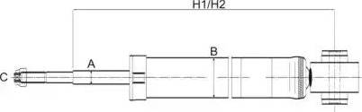 SCT-MANNOL Z 1225 - Амортизатор autozip.com.ua