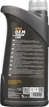 SCT-MANNOL MN8209-1 - Масло автоматичної коробки передач autozip.com.ua