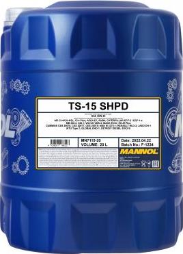 SCT-MANNOL MN7115 - Моторна олива autozip.com.ua
