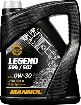 SCT-MANNOL MN7730-5 - Моторна олива autozip.com.ua