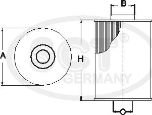 SCT-MANNOL SC 7061 P - Паливний фільтр autozip.com.ua