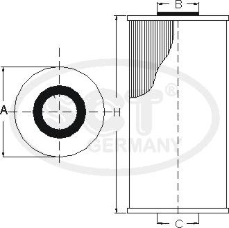 SCT-MANNOL SH 4062 P - Масляний фільтр autozip.com.ua