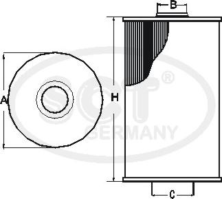 SCT-MANNOL SH 4031 P - Масляний фільтр autozip.com.ua