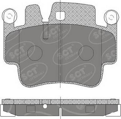 Lucas Electrical GDB1742 - Гальмівні колодки, дискові гальма autozip.com.ua