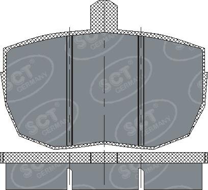 ABEX T0578 - Гальмівні колодки, дискові гальма autozip.com.ua