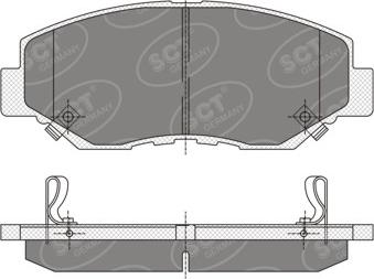 BOSCH BP947 - Гальмівні колодки, дискові гальма autozip.com.ua