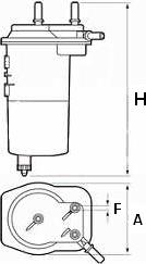 SCT-MANNOL ST 6100 - Паливний фільтр autozip.com.ua