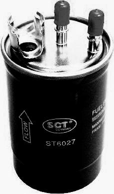SCT-MANNOL ST 6027 - Паливний фільтр autozip.com.ua