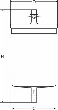 SCT-MANNOL ST 352 - Паливний фільтр autozip.com.ua